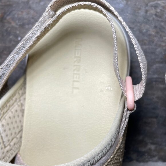 Merrell District 4 Backstrap khaki, Tony, Pappas Women's Sandals sz 7 - Picture 4 of 12